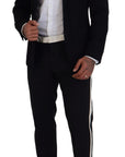 Dolce & Gabbana Elegant Single Breasted Black Wool Blazer