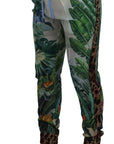 Dolce & Gabbana Multicolor Silk Statement Pants