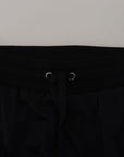 Dolce & Gabbana Chic Black Cotton Designer Trousers