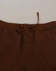 Dolce & Gabbana Elegant Brown Cashmere Jogger Pants