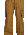 Dolce & Gabbana Elegant Italian Linen Trousers