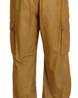Dolce & Gabbana Elegant Italian Linen Trousers