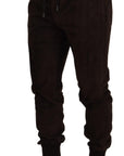 Dolce & Gabbana Stunning Authentic Jogger Pants in Brown