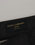 Dolce & Gabbana Elegant Bandana Print Silk-Cotton Pants