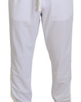 Dolce & Gabbana Elegant White Jogger Pants for Sophisticated Comfort