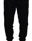 Dolce & Gabbana Elegant Black Cotton Jogger Pants