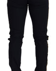 Dolce & Gabbana Elegant Black Wool-Blend Trousers