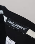 Dolce & Gabbana Elegant Black Wool-Blend Trousers