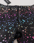 Dolce & Gabbana Elegant Multicolor Printed Denim Pants