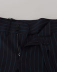 Dolce & Gabbana Elegant Stripe Virgin Wool Trousers