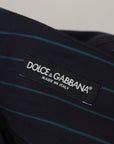 Dolce & Gabbana Elegant Stripe Virgin Wool Trousers