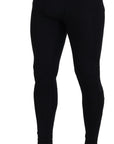 Dolce & Gabbana Sleek Black Designer Pants