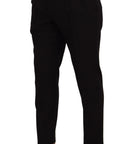 Dolce & Gabbana Elegant Black Virgin Wool Trousers