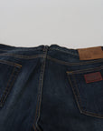 Dolce & Gabbana Elegant Blue Denim Pants