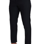 Dolce & Gabbana Elegant Black Wool Blend Trousers