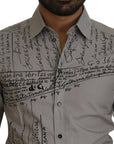 Dolce & Gabbana Elegant Slim Fit Cotton Dress Shirt