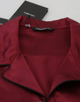 Dolce & Gabbana Elegant Silk Red Nightshirt Pajama