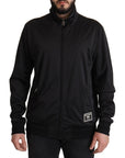 Dolce & Gabbana Elegant Black Full Zip Sweater