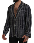 Dolce & Gabbana Elegant Silk Pajama Top Lounge Jacket