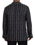 Dolce & Gabbana Elegant Silk Pajama Top Lounge Jacket