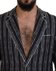 Dolce & Gabbana Elegant Silk Pajama Top Lounge Jacket