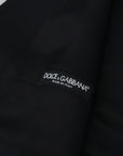 Dolce & Gabbana Elegant Black Formal Wool-Silk Dress Vest