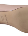 Dolce & Gabbana Elegant Patent Leather Heels in Pink