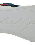 Dolce & Gabbana Sparkling White Portofino Sneakers