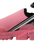 Dolce & Gabbana Chic Pink Sorrento Slip-On Sneakers