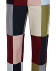 Dolce & Gabbana Stunning Multicolor Patchwork Pants