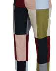 Dolce & Gabbana Stunning Multicolor Patchwork Pants