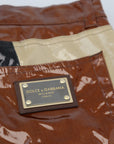 Dolce & Gabbana Elegant Shining Denim Silk Blend Jeans