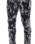 Dolce & Gabbana Multicolor Tie Dye Denim Extravaganza