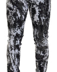 Dolce & Gabbana Multicolor Tie Dye Denim Extravaganza