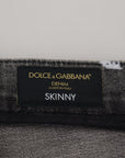 Dolce & Gabbana Multicolor Tie Dye Denim Extravaganza