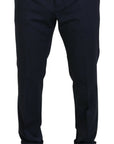 Dolce & Gabbana Elegant Blue Martini Men's Slim Fit Suit