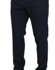 Dolce & Gabbana Elegant Blue Martini Men's Slim Fit Suit