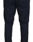 Dolce & Gabbana Elegant Blue Martini Men's Slim Fit Suit