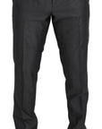 Dolce & Gabbana Elegant Gray Silver Sicilia Suit Ensemble