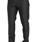 Dolce & Gabbana Elegant Gray Silver Sicilia Suit Ensemble