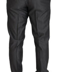 Dolce & Gabbana Elegant Gray Silver Sicilia Suit Ensemble