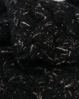 Dolce & Gabbana Elegant Virgin Wool Blend Black Scarf