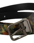 Dolce & Gabbana Elegant Dual-Tone Leather Belt