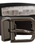 Dolce & Gabbana Burgundy Elegance Leather Belt