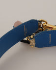 Dolce & Gabbana Elegant Beige Python Leather Strap