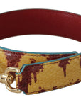 Dolce & Gabbana Elegant Ayers Leather Bag Strap