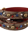 Dolce & Gabbana Elegant Python Leather Shoulder Strap