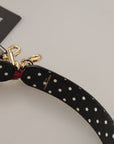 Dolce & Gabbana Elegant Red Python Leather Shoulder Strap