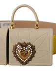 Dolce & Gabbana Chic Yellow Leather Belt with Headphone Case