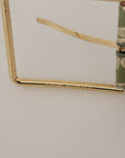 Dolce & Gabbana Elegant Multicolor Canvas-Leather Belt
